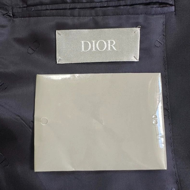 Dior Dior Wool Blazer with Logo Ribbon Detail - dmc Size US L / EU 52-54 / 3 - 5 Thumbnail