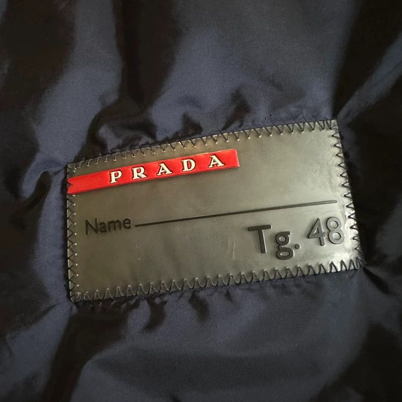 Prada Prada navy blue multi-zip nylon hooded jacket - dmc Size US M / EU 48-50 / 2 - 6 Thumbnail