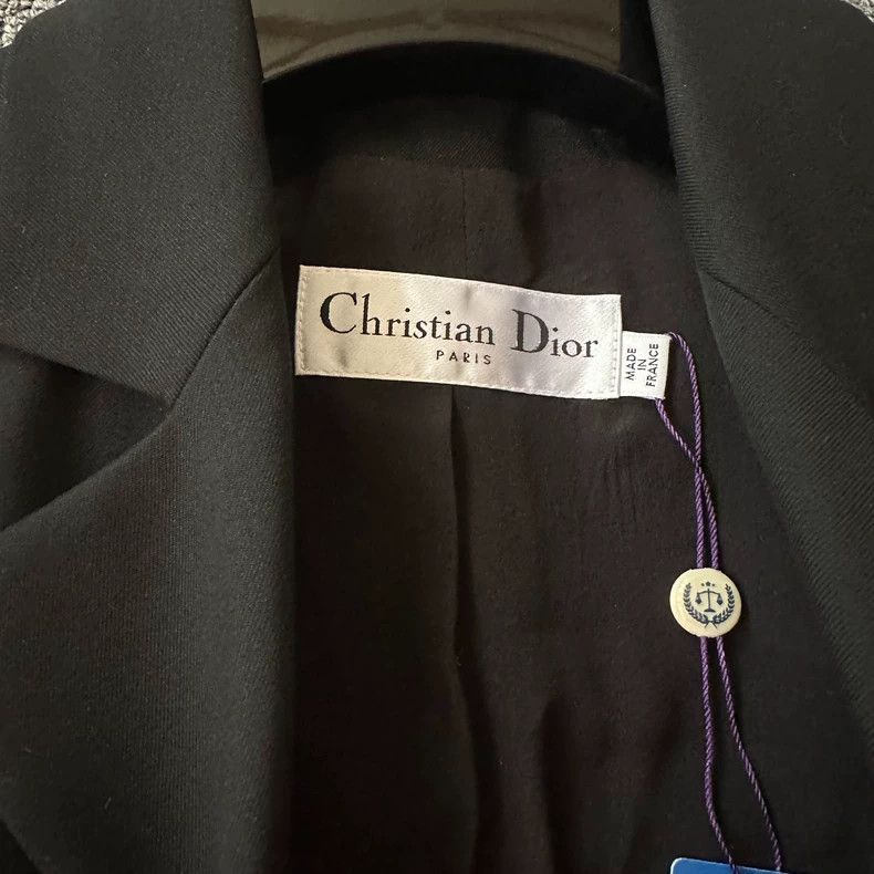 Dior Dior Deconstructed Bar Jacket with Button Design - dmc Size US XS / EU 42 / 0 - 5 Thumbnail