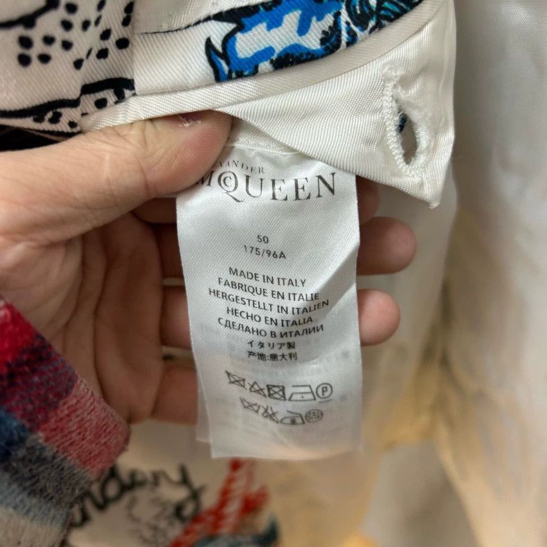 Alexander McQueen Alexander McQueen Myth Print Jacket - dmc Size US L / EU 52-54 / 3 - 4 Thumbnail