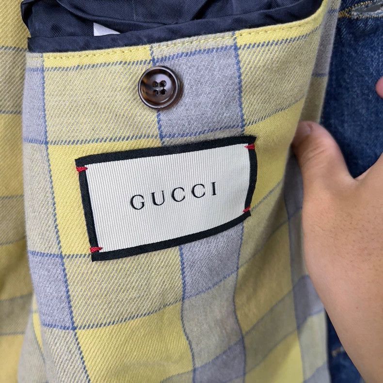 Gucci Gucci Blind for Love Denim Jacket - dmc Size US M / EU 48-50 / 2 - 4 Thumbnail