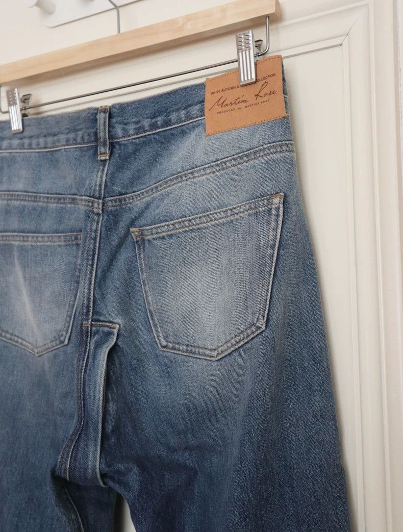 Martine Rose Martine Rose Blue Zip Fly Denim Jeans - dmc Size US 30 / EU 46 - 5 Thumbnail