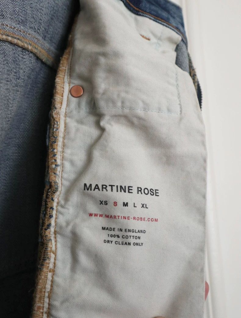 Martine Rose Martine Rose Blue Zip Fly Denim Jeans - dmc Size US 30 / EU 46 - 7 Thumbnail