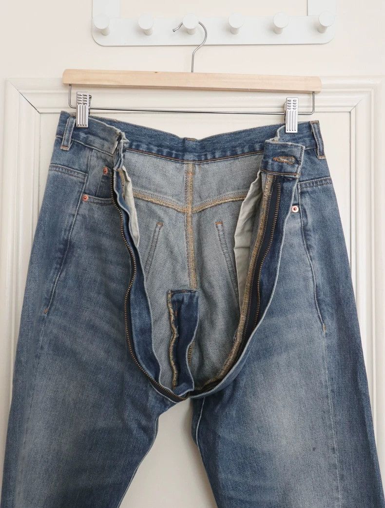 Martine Rose Martine Rose Blue Zip Fly Denim Jeans - dmc Size US 30 / EU 46 - 4 Thumbnail