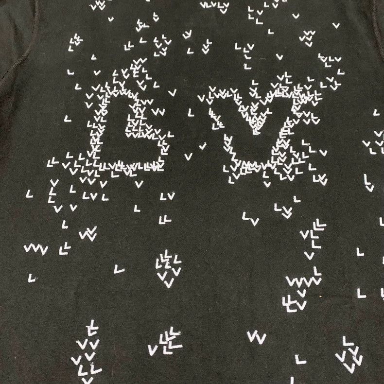 Louis Vuitton Louis Vuitton Black Printed Short Sleeve Tee - dmc Size US L / EU 52-54 / 3 - 8 Thumbnail