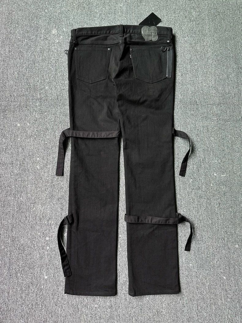 Number (N)ine Number Nine 06ss Noir Strap Denim Pants - dmc Size US 30 / EU 46 - 2 Thumbnail