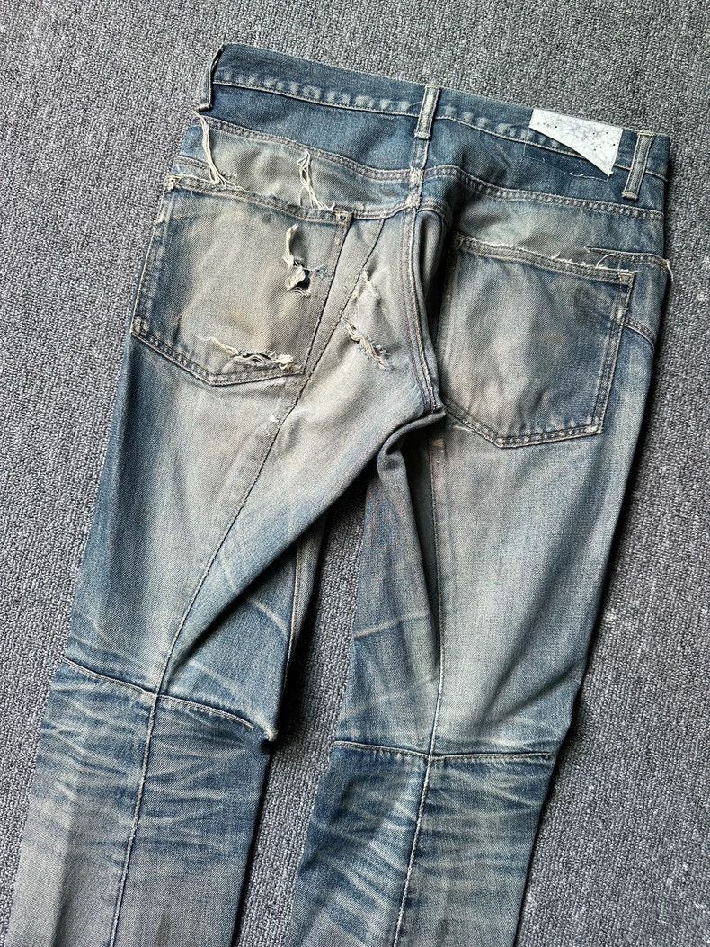 Undercover Undercover 10AW Distressed Denim Jeans - dmc Size US 30 / EU 46 - 3 Thumbnail