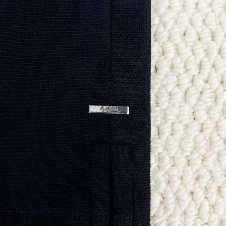 Louis Vuitton Louis Vuitton Black Half-Zip Monogram Polo - dmc Size US XL / EU 56 / 4 - 5 Thumbnail