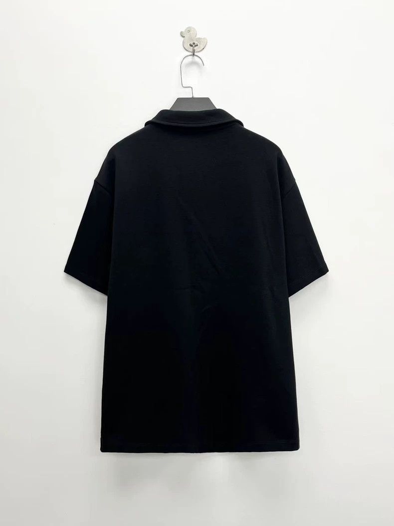 Louis Vuitton Louis Vuitton Black Half-Zip Monogram Polo - dmc Size US XL / EU 56 / 4 - 2 Thumbnail
