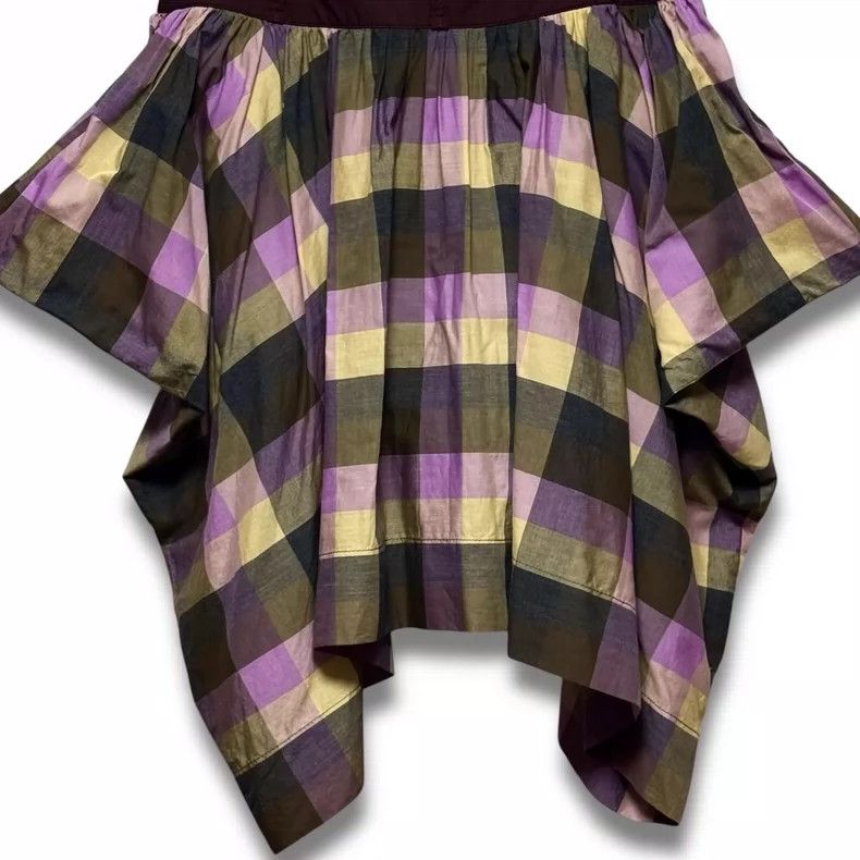 Vivienne Westwood Vivienne Westwood Vintage Plaid Asymmetric Skirt - dmc Size US 28 / EU 44 - 5 Thumbnail