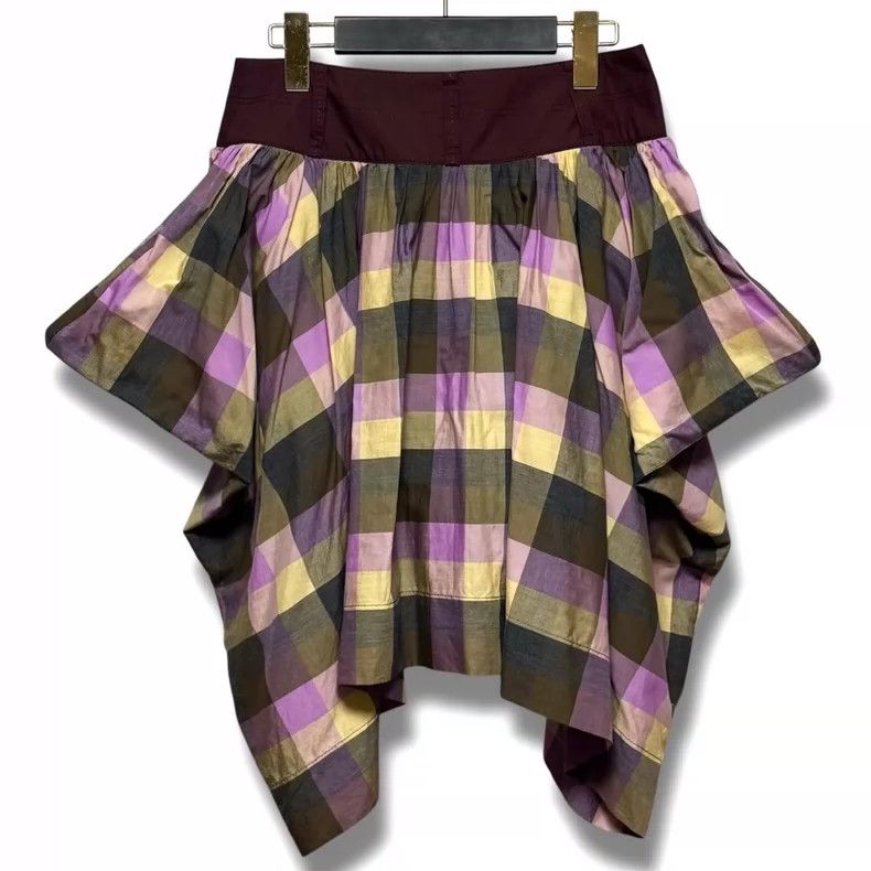 Vivienne Westwood Vivienne Westwood Vintage Plaid Asymmetric Skirt - dmc Size US 28 / EU 44 - 2 Thumbnail