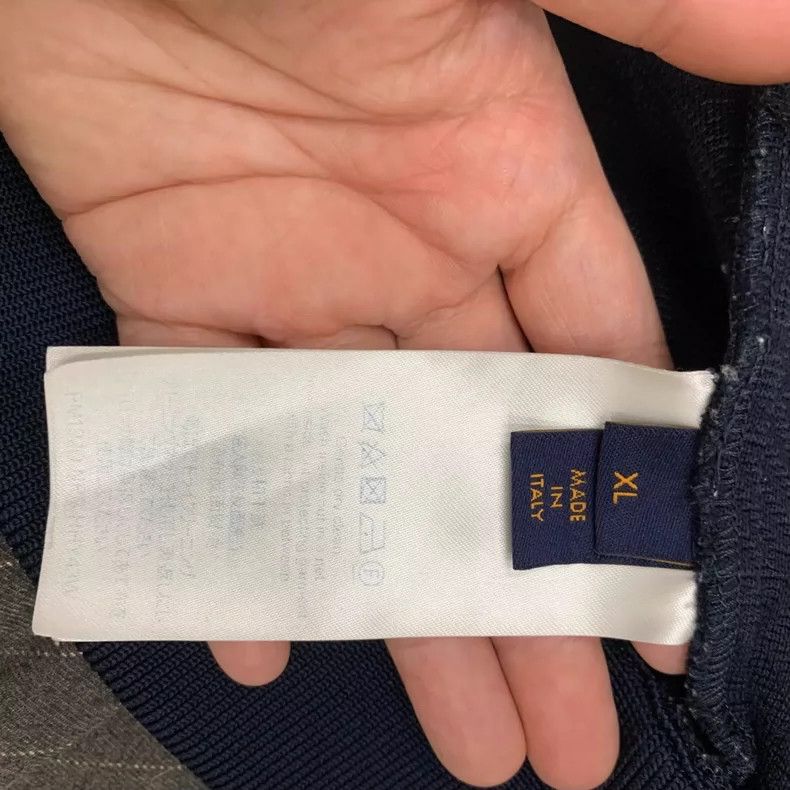 Louis Vuitton Louis Vuitton Blue Monogram Zip Jacket - dmc Size US XL / EU 56 / 4 - 5 Thumbnail