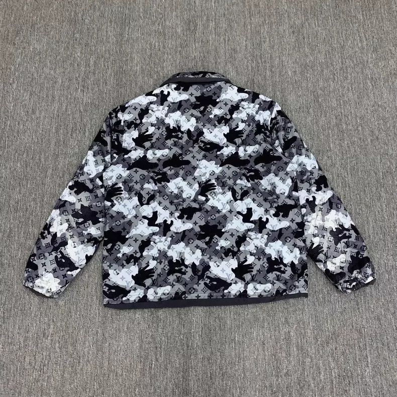 Louis Vuitton Louis Vuitton Camo Reversible Jacket - dmc Size US L / EU 52-54 / 3 - 2 Thumbnail
