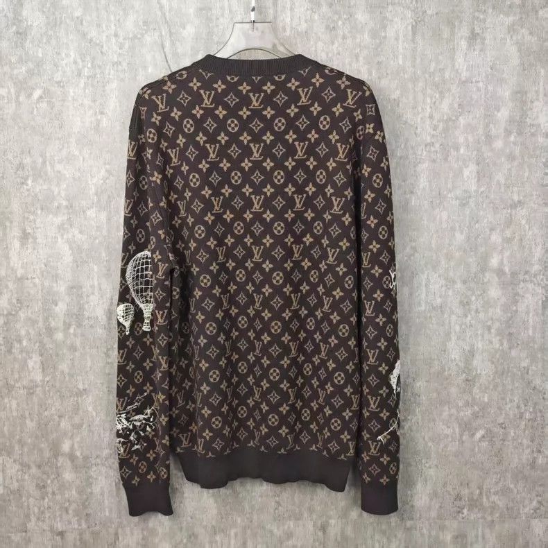 Louis Vuitton Louis Vuitton Brown Monogram Sweatshirt - dmc Size US XXL / EU 58 / 5 - 2 Thumbnail