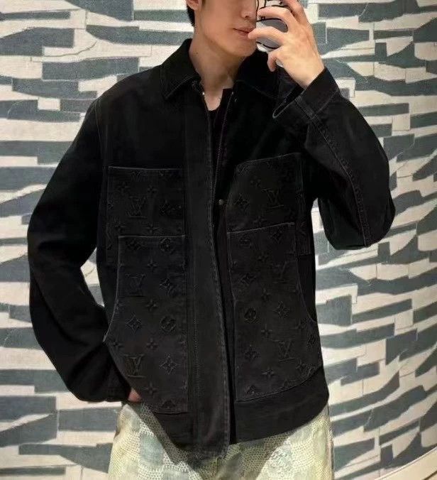 Louis Vuitton Louis Vuitton Monogram Denim Jacket - dmc Size US L / EU 52-54 / 3 - 7 Thumbnail