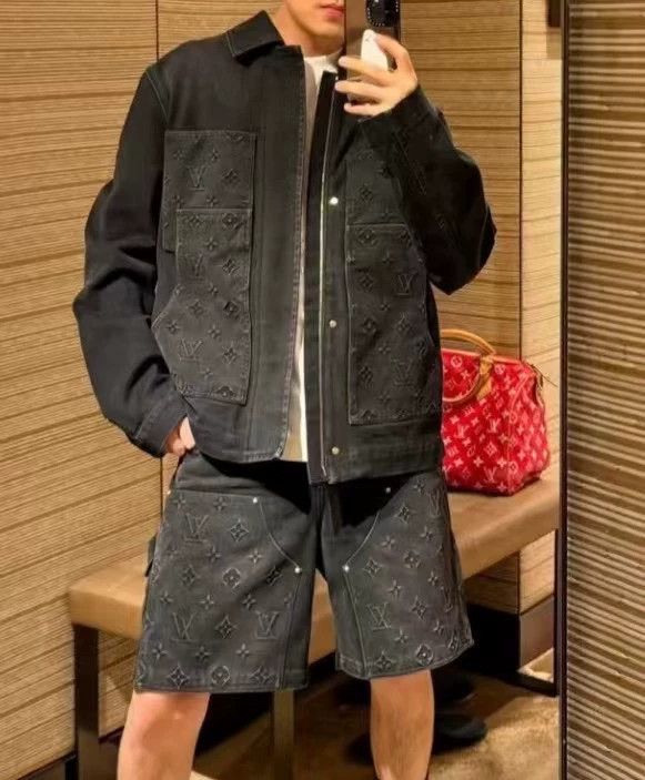 Louis Vuitton Louis Vuitton Monogram Denim Jacket - dmc Size US L / EU 52-54 / 3 - 8 Thumbnail