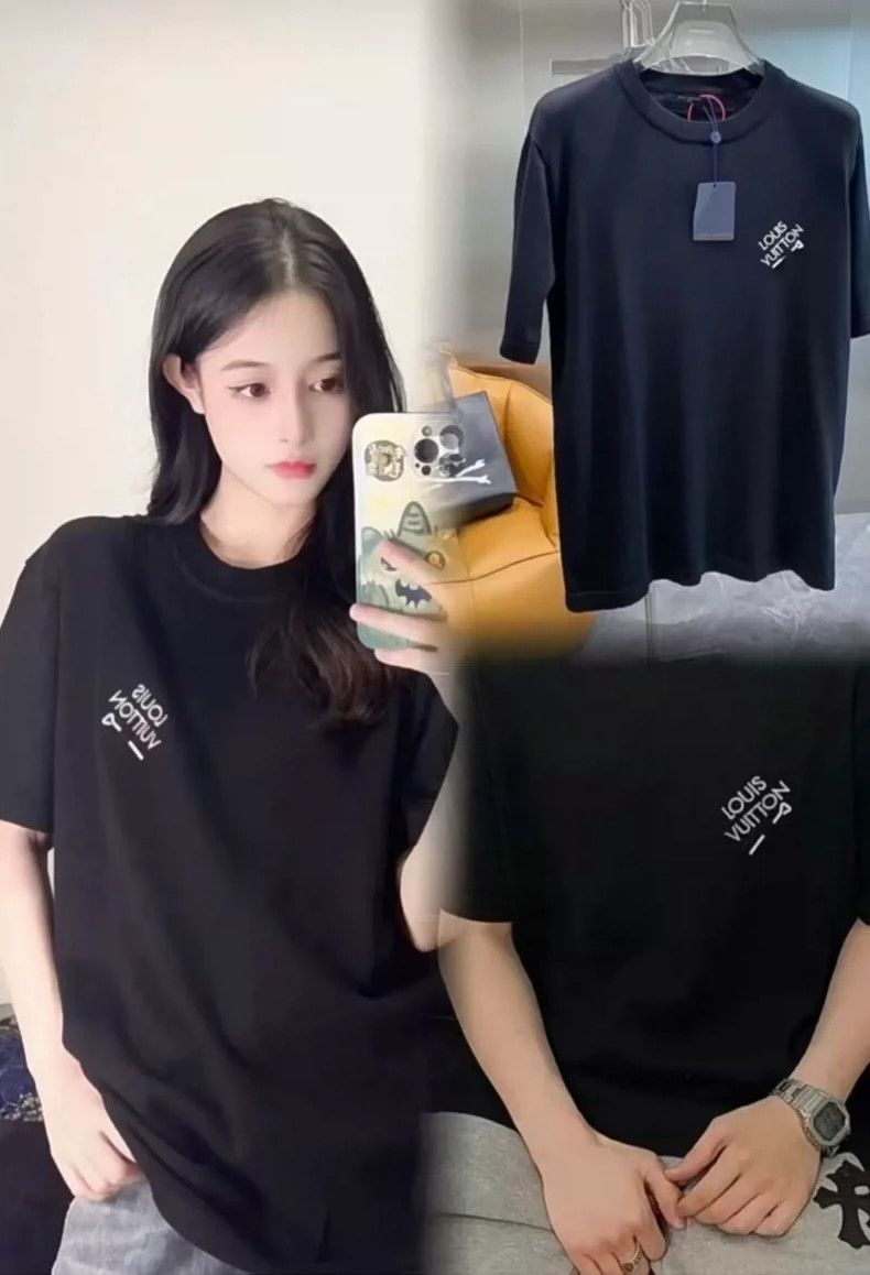 Louis Vuitton Louis Vuitton 24 Logo Embroidered Short Sleeve - dmc Size US S / EU 44-46 / 1 - 7 Thumbnail