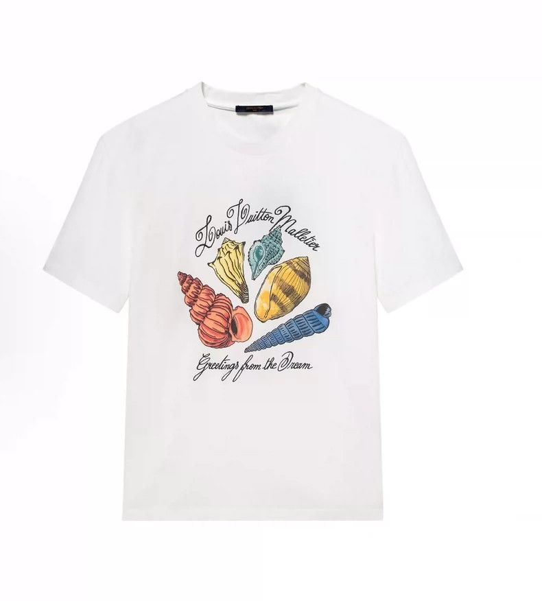 Louis Vuitton Louis Vuitton 24SS Shell Logo Short Sleeve Tee - dmc Size US L / EU 52-54 / 3 - 4 Thumbnail