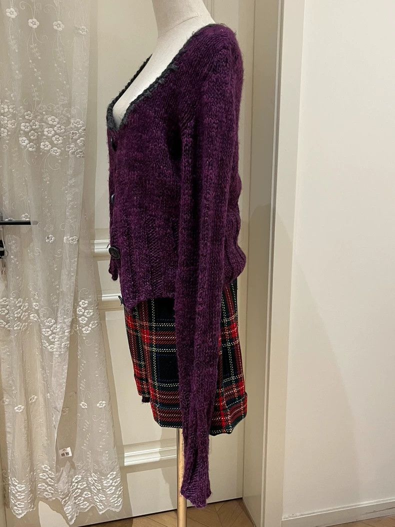 Vivienne Westwood Vivienne Westwood Purple Long Sleeve Cardigan - dmc Size US M / EU 48-50 / 2 - 4 Thumbnail