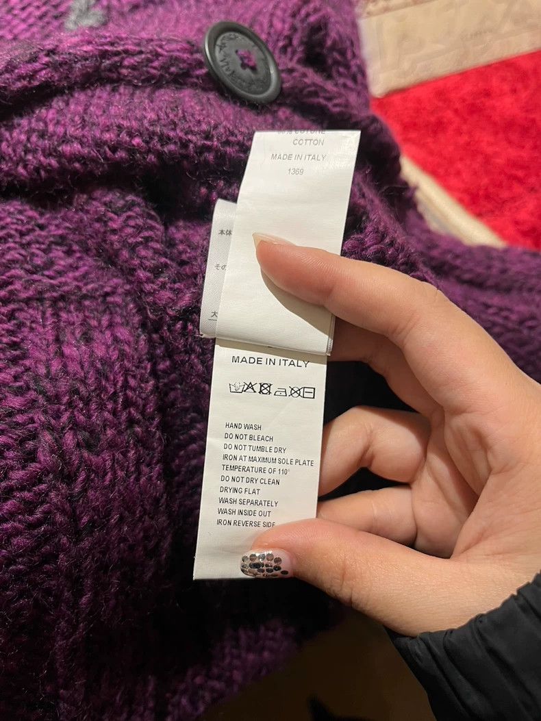 Vivienne Westwood Vivienne Westwood Purple Long Sleeve Cardigan - dmc Size US M / EU 48-50 / 2 - 8 Thumbnail