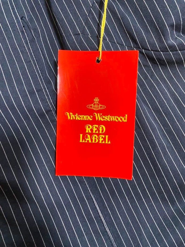 Vivienne Westwood Vivienne Westwood Blue Striped Dress - dmc Size US S / EU 44-46 / 1 - 9 Thumbnail