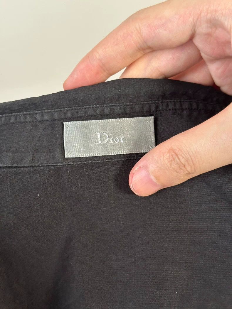 Dior Dior Black Shirt with Red White Lines - dmc Size US L / EU 52-54 / 3 - 4 Thumbnail