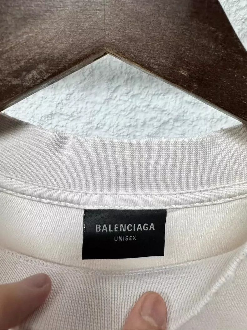 Balenciaga Balenciaga Ink Logo Short Sleeve T-shirt - dmc Size US M / EU 48-50 / 2 - 3 Thumbnail