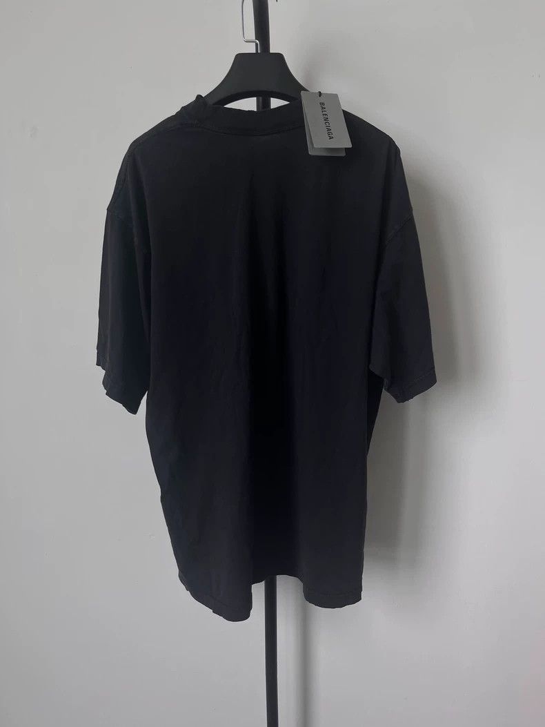 Balenciaga Balenciaga SS25 Faded Short Sleeve T-Shirt - dmc Size US M / EU 48-50 / 2 - 2 Thumbnail