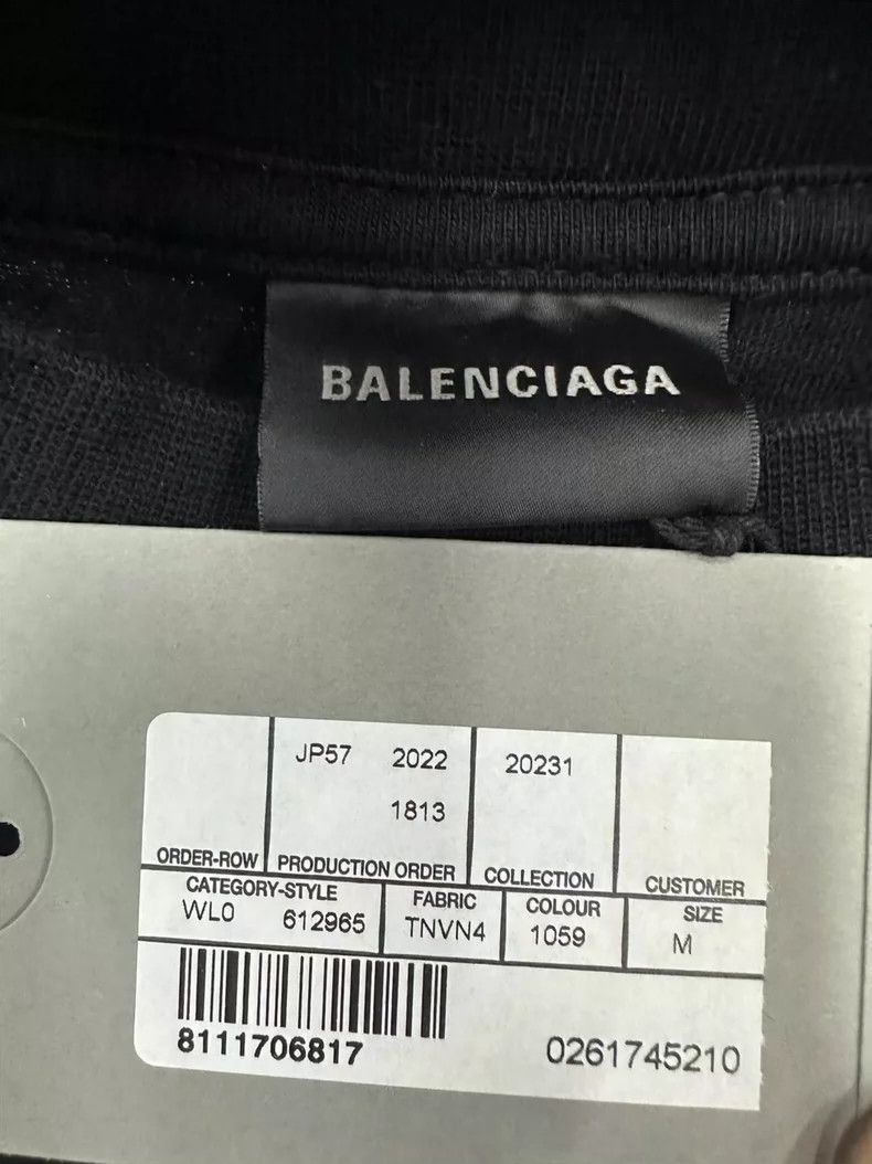 Balenciaga Balenciaga Graffiti Print Short Sleeve T-Shirt - dmc Size US M / EU 48-50 / 2 - 4 Thumbnail
