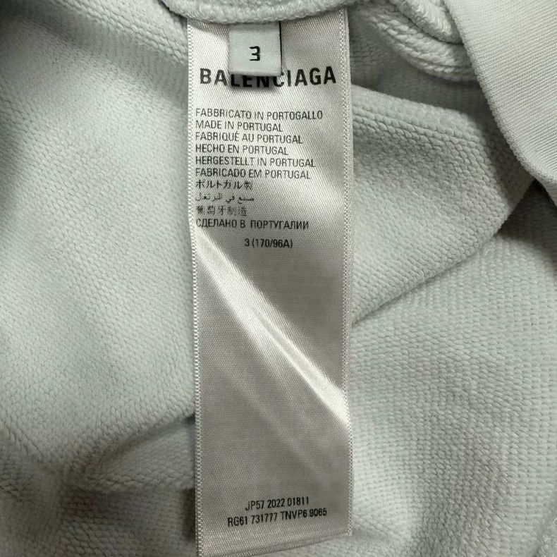 Balenciaga Balenciaga x adidas Logo Long Sleeve Sweatshirt - dmc Size US M / EU 48-50 / 2 - 5 Thumbnail