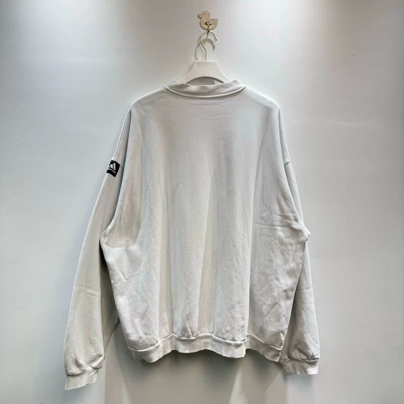 Balenciaga Balenciaga x adidas Logo Long Sleeve Sweatshirt - dmc Size US M / EU 48-50 / 2 - 3 Thumbnail
