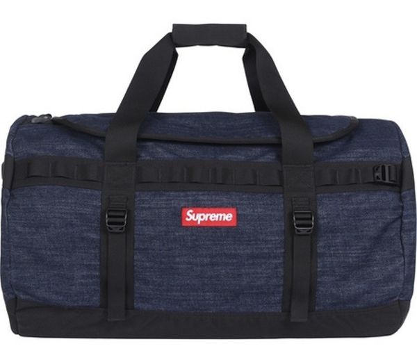 Supreme Supreme X The North Face Denim Duffle Bag | Grailed