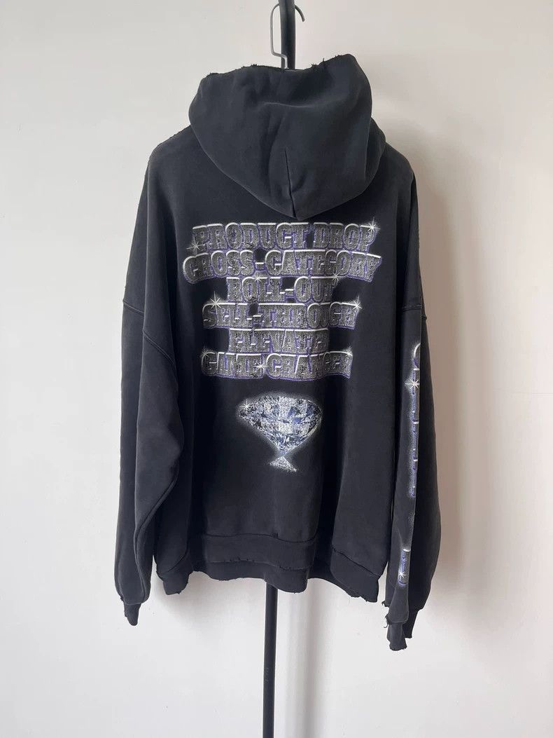 Balenciaga Balenciaga See Now Oversized Hoodie - dmc Size US M / EU 48-50 / 2 - 2 Thumbnail