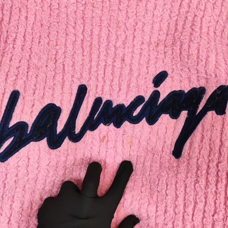 Balenciaga Balenciaga Pink Knit Sweater XS - dmc Size US XS / EU 42 / 0 - 3 Thumbnail