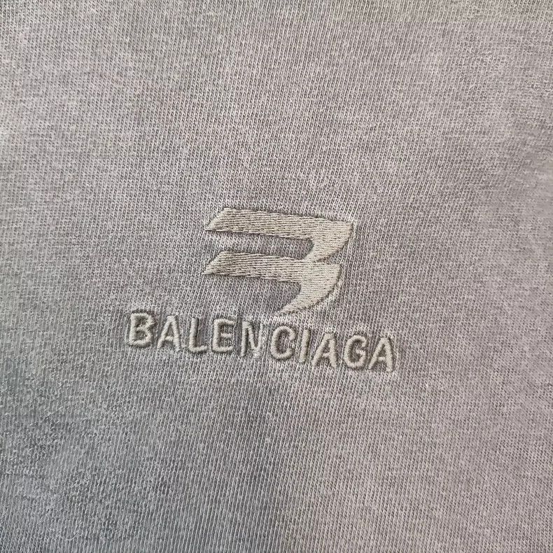 Balenciaga Balenciaga Cotton Long Sleeve Top - dmc Size US M / EU 48-50 / 2 - 3 Thumbnail