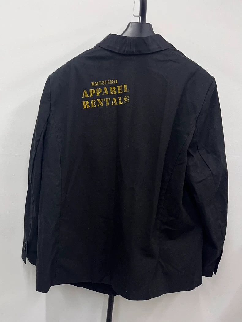 Balenciaga Balenciaga FW21 Rental Tuxedo Blazer - dmc Size US M / EU 48-50 / 2 - 2 Thumbnail
