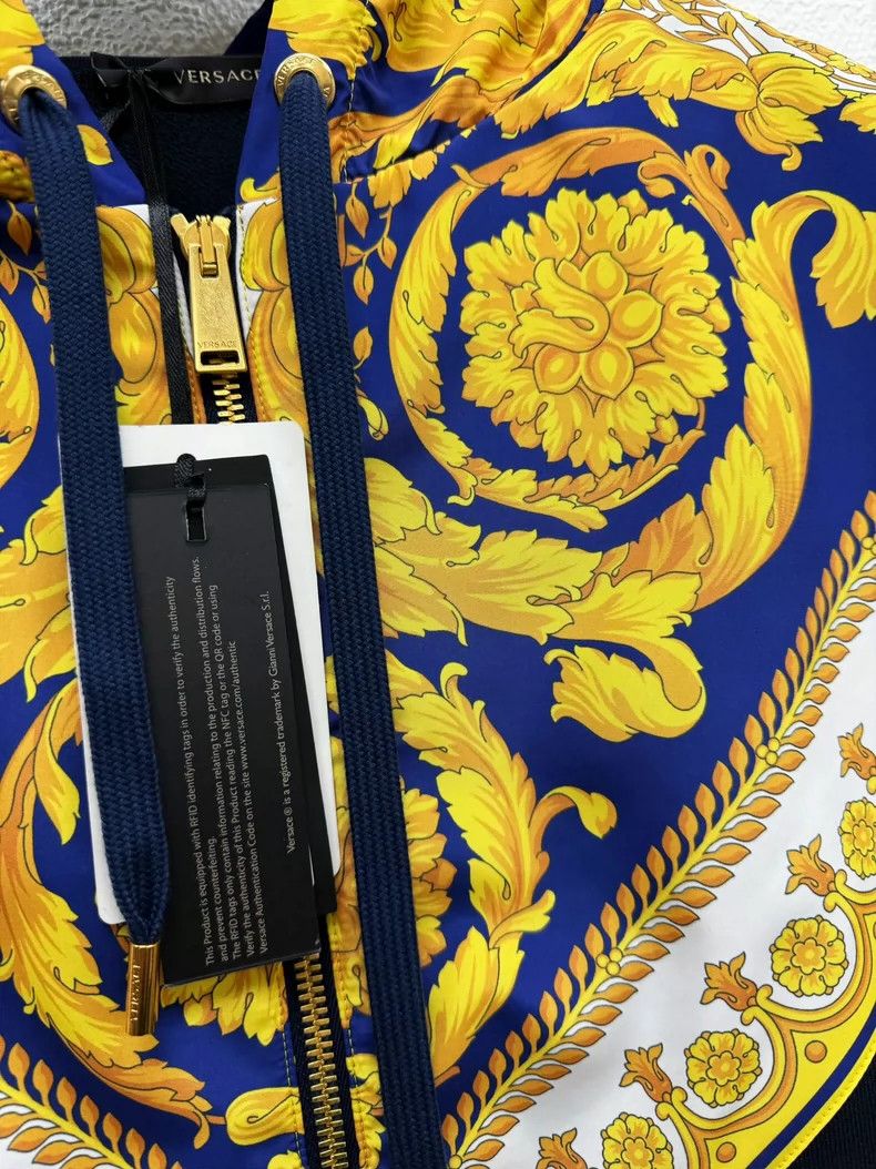 Versace VERSACE Main Line Hooded Jacket - dmc Size US S / EU 44-46 / 1 - 2 Thumbnail