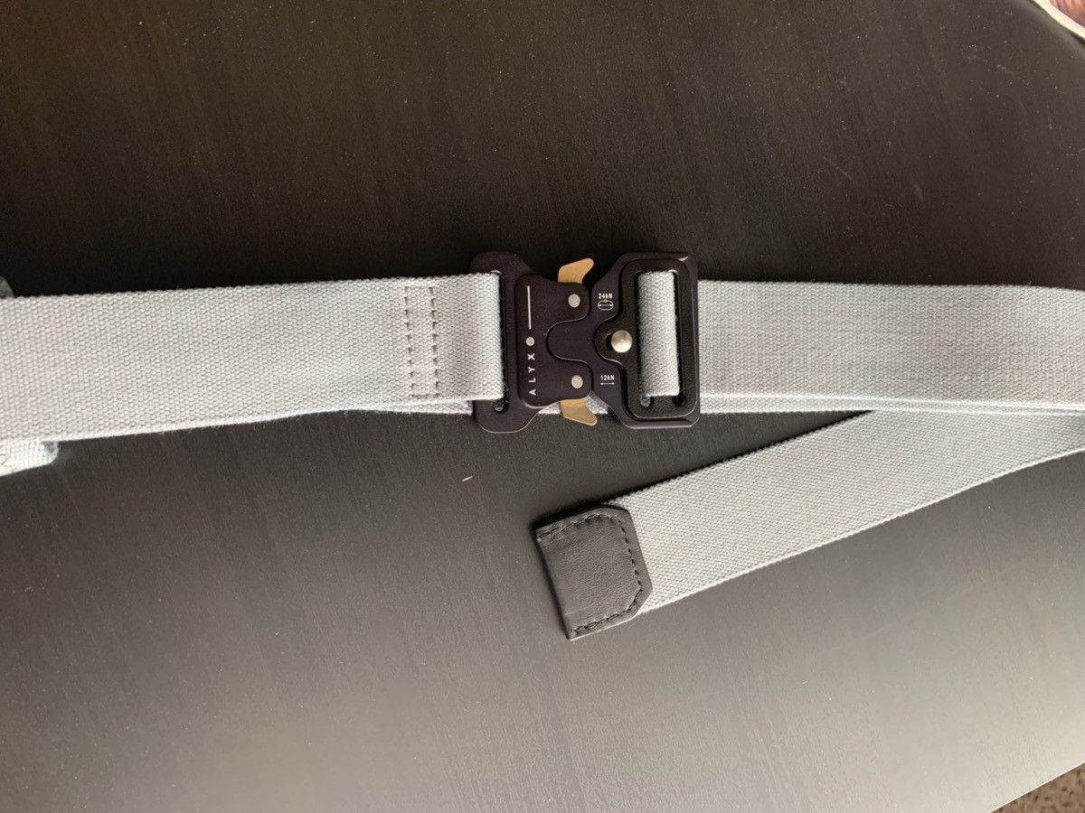 Alyx Alyx gray roller coaster belt, AW17 Size ONE SIZE - 2 Thumbnail