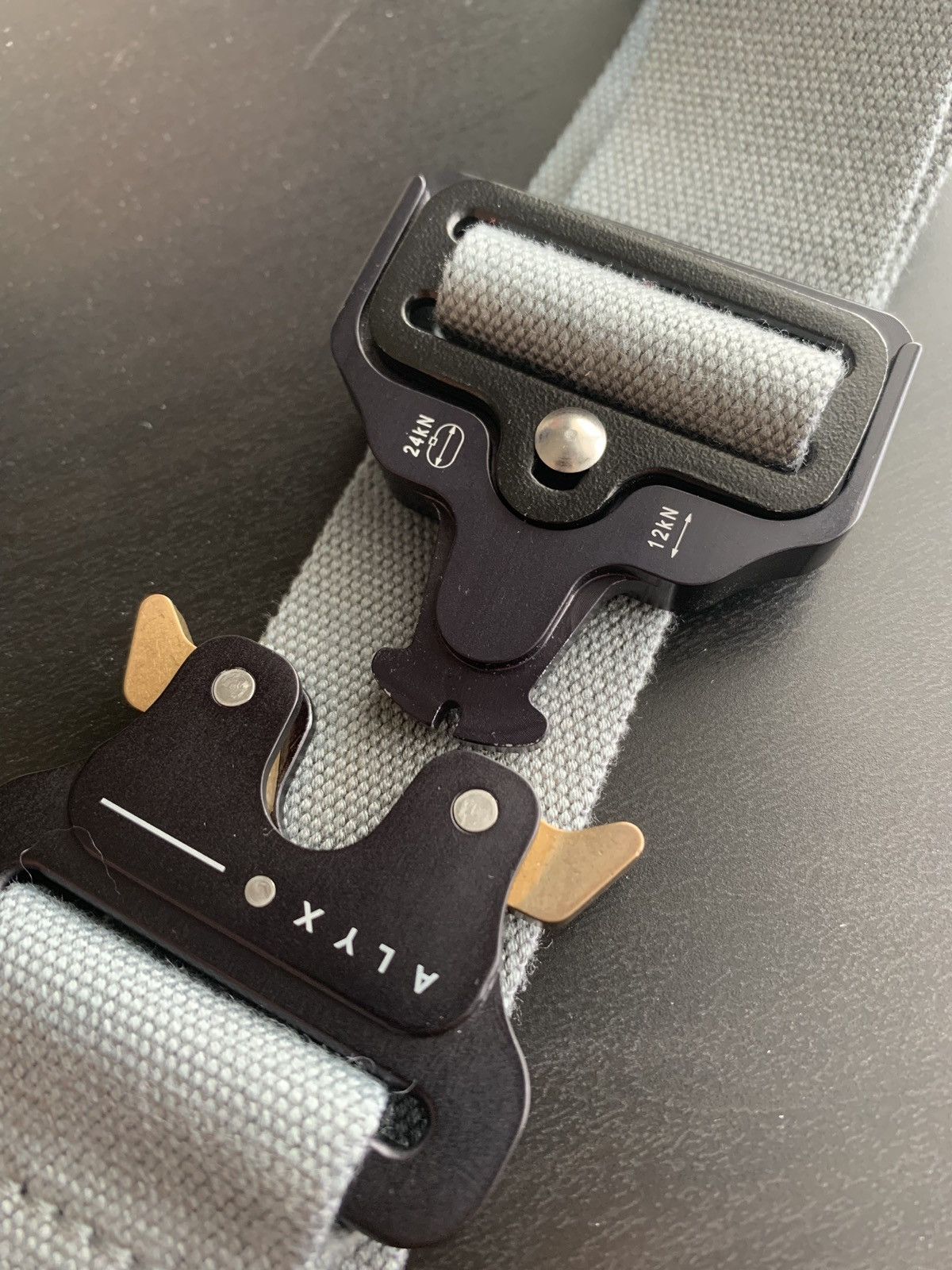 Alyx Alyx gray roller coaster belt, AW17 Size ONE SIZE - 3 Thumbnail
