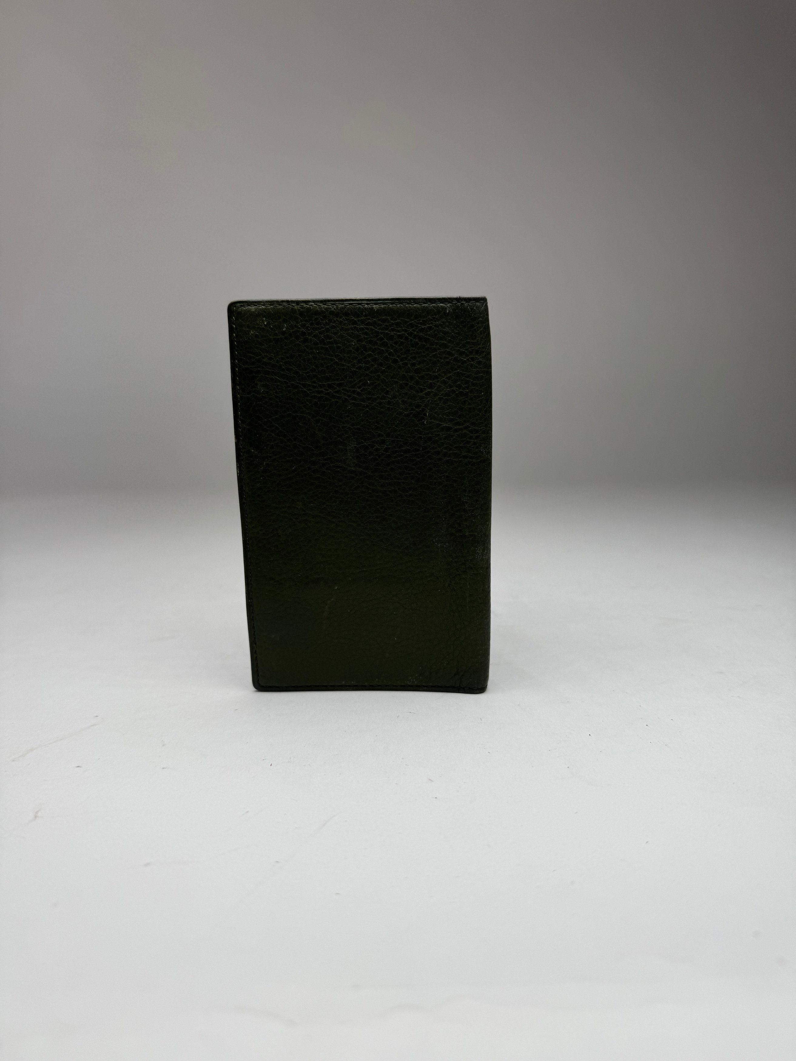 Givenchy Vintage Leather Card Holder Green Size ONE SIZE - 10 Thumbnail