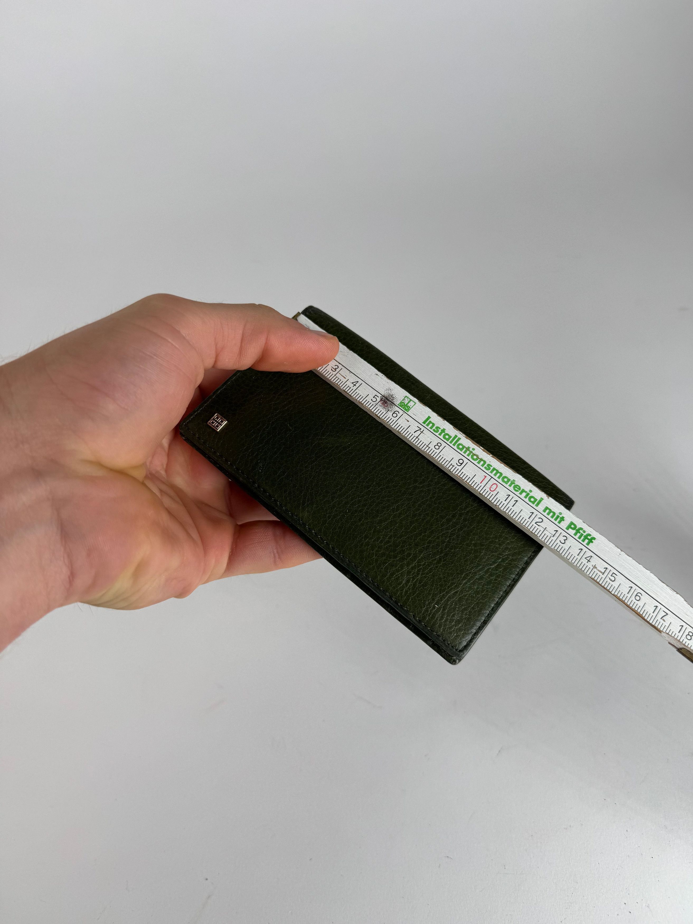 Givenchy Vintage Leather Card Holder Green Size ONE SIZE - 7 Thumbnail