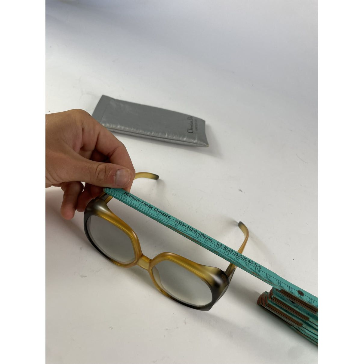 Dior Yellow Plastic Sunglasses Size ONE SIZE - 5 Thumbnail