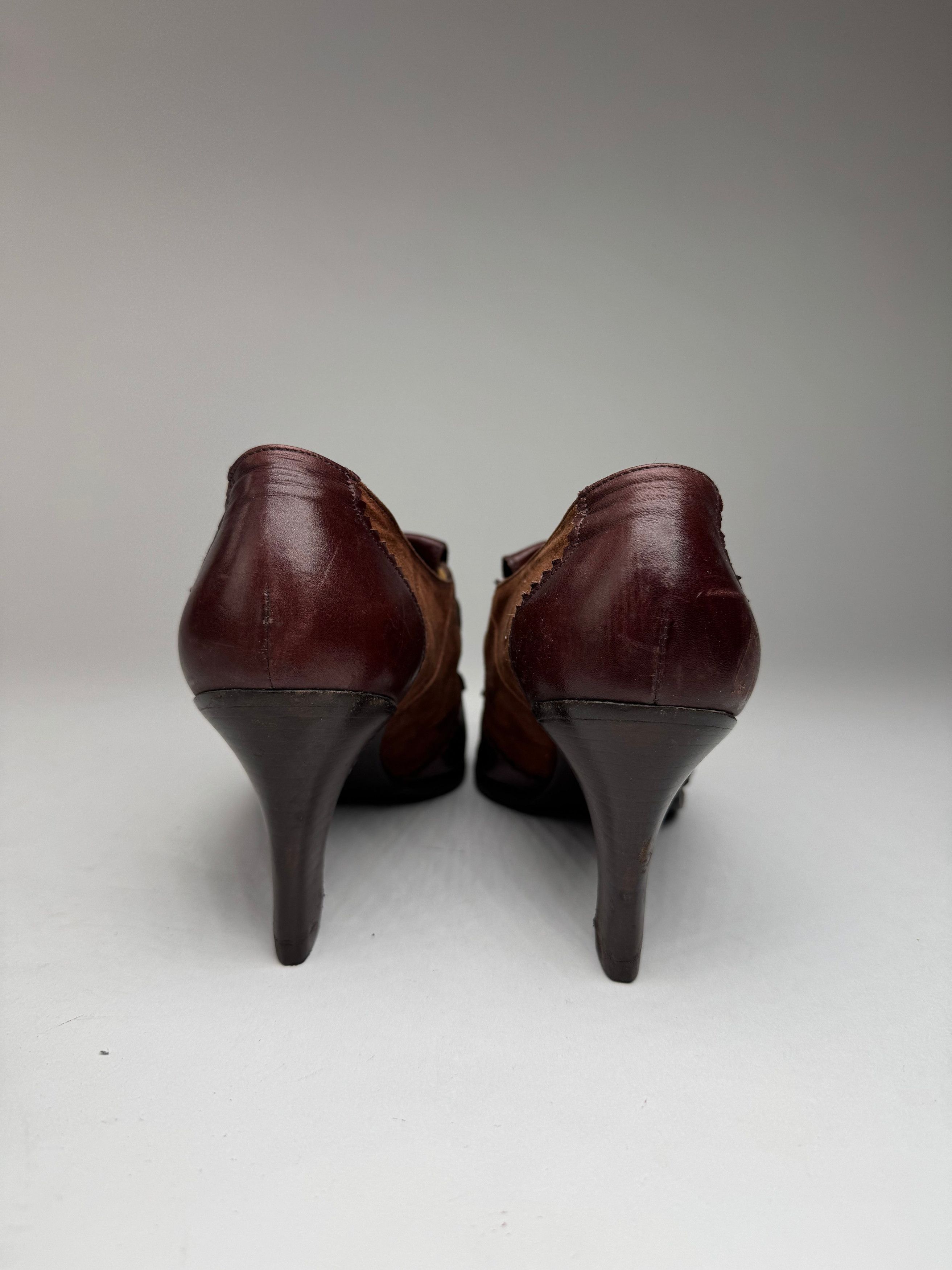 Gucci Vintage Horsebit Leather Pumps 38 Size US 7 / IT 37 - 5 Thumbnail