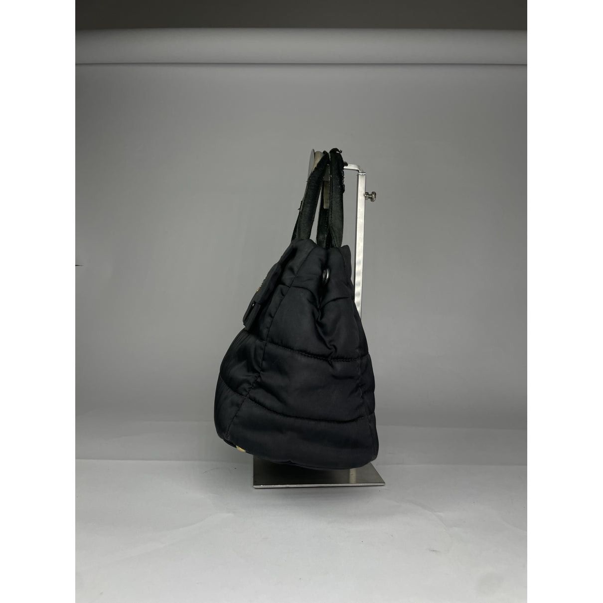 Diagramme Black Polyester Handbag