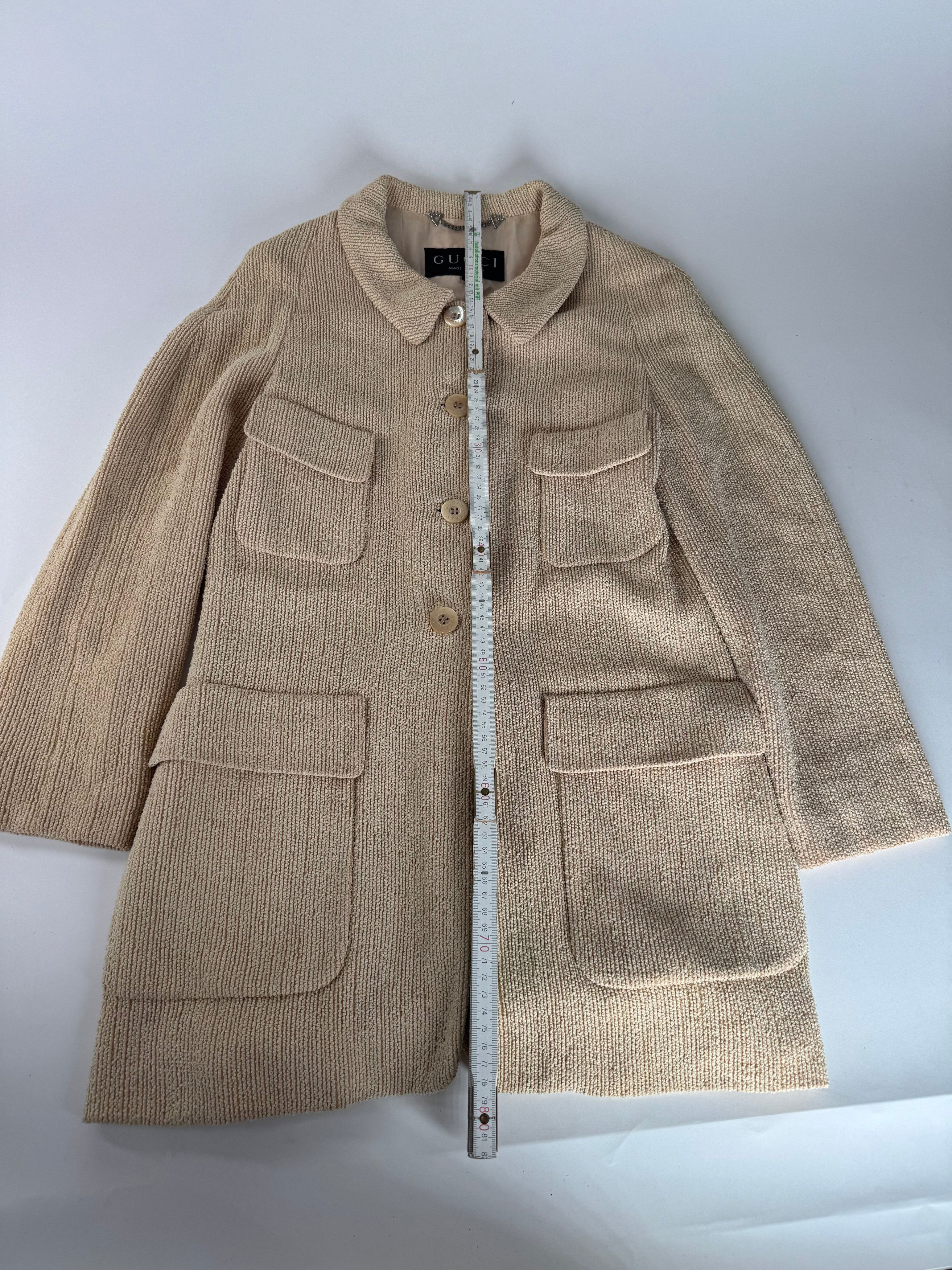 Gucci Vintage Trenchcoat Beige M Size M / US 6-8 / IT 42-44 - 13 Thumbnail
