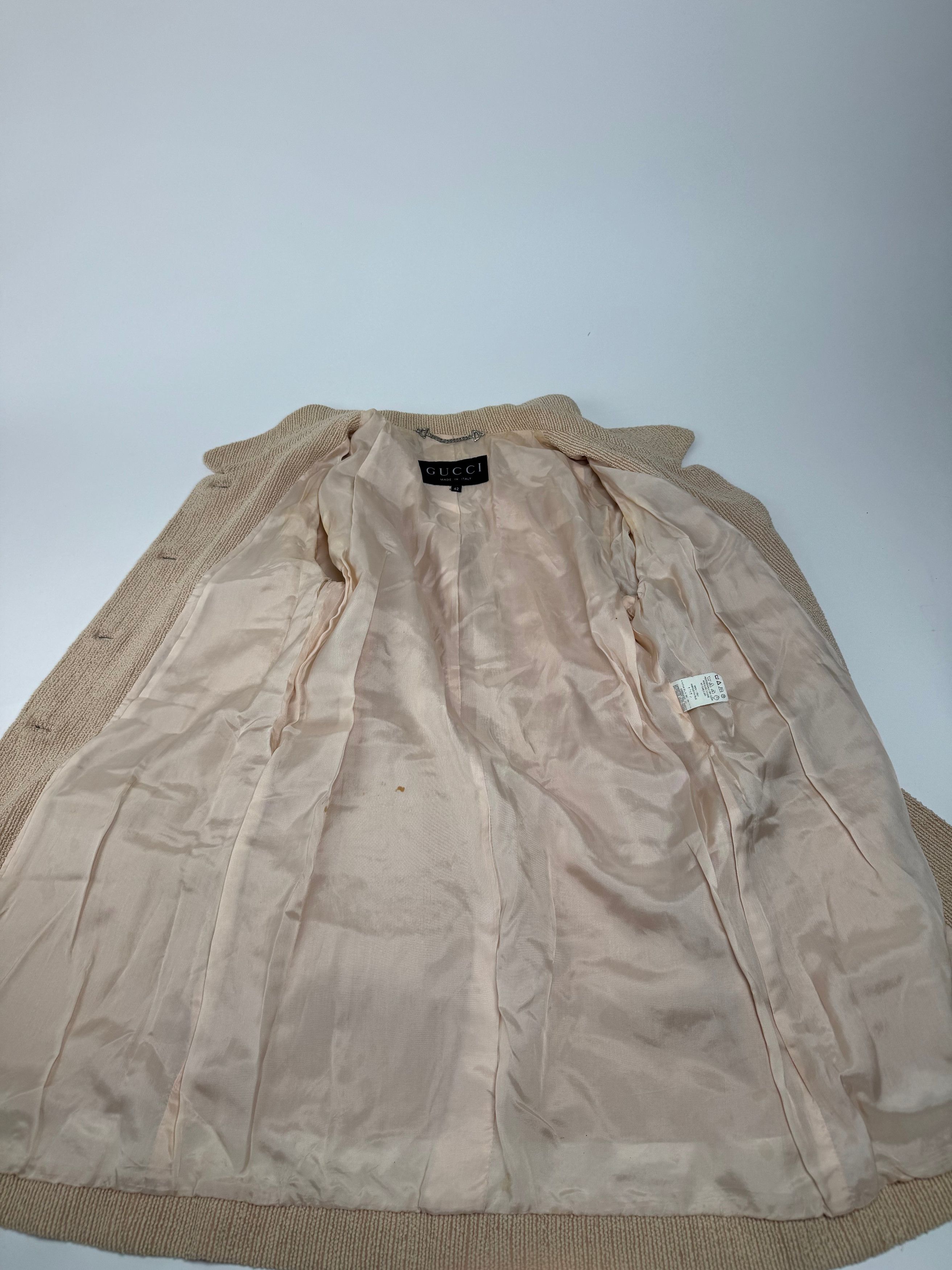 Gucci Vintage Trenchcoat Beige M Size M / US 6-8 / IT 42-44 - 10 Thumbnail