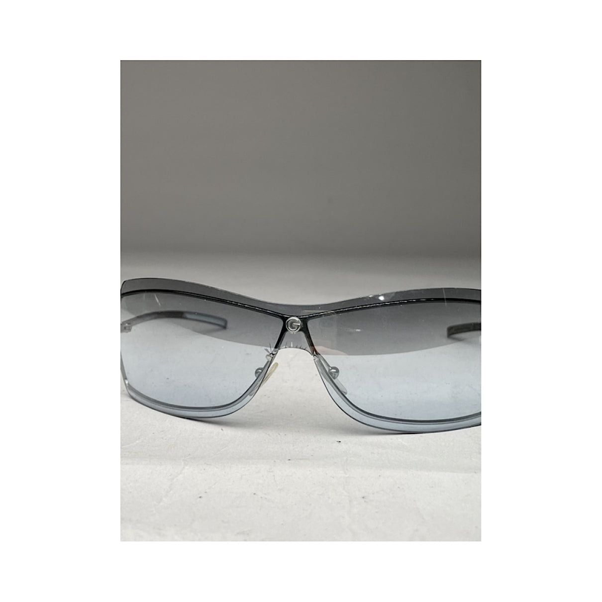 Gucci Silver Metal Sunglasses Size ONE SIZE - 3 Thumbnail