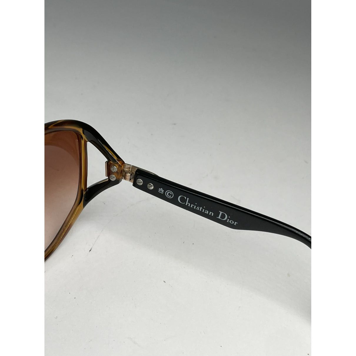 Dior Brown Plastic Sunglasses Size ONE SIZE - 4 Thumbnail