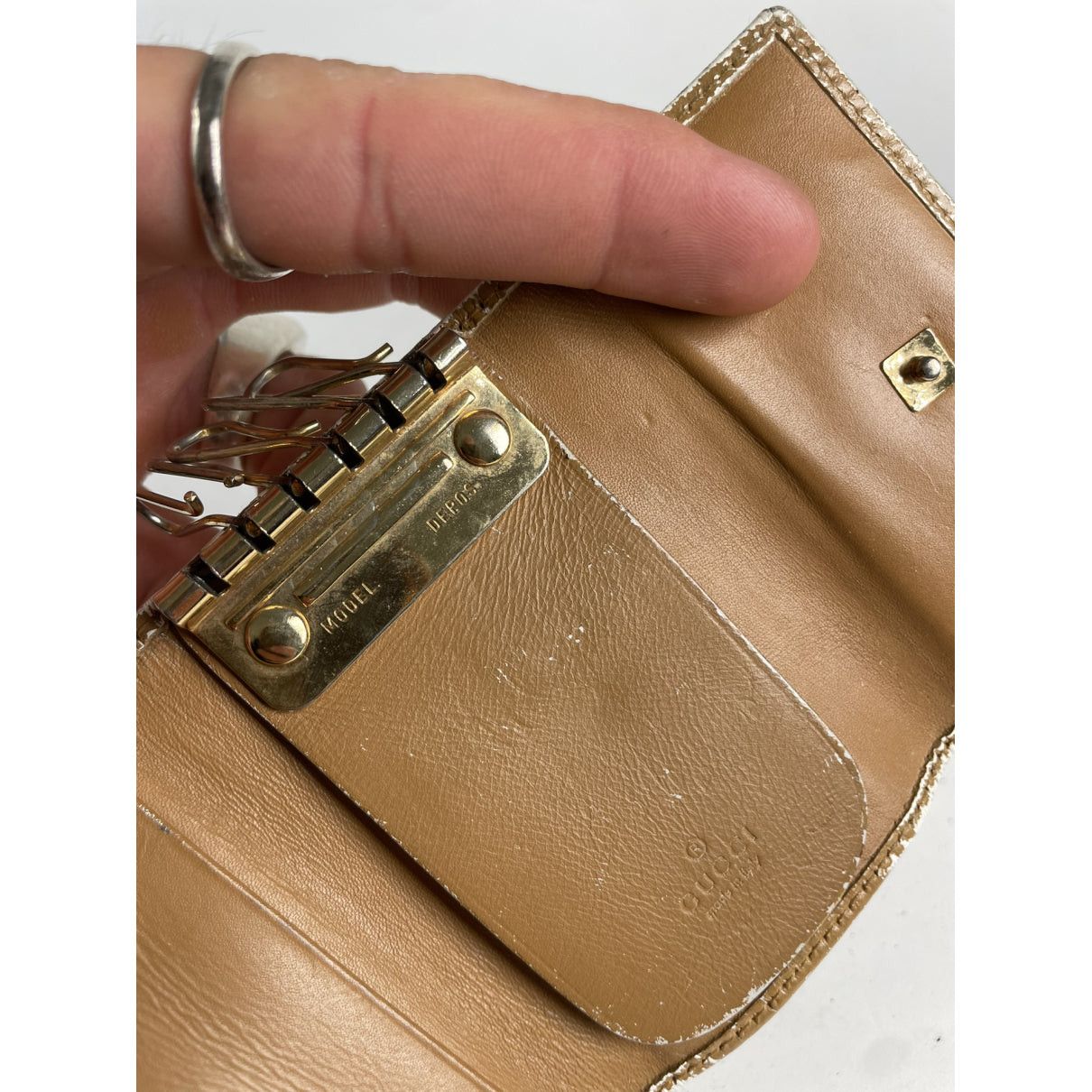 Gucci Queen Margaret Beige Cotton Purse Size ONE SIZE - 5 Thumbnail