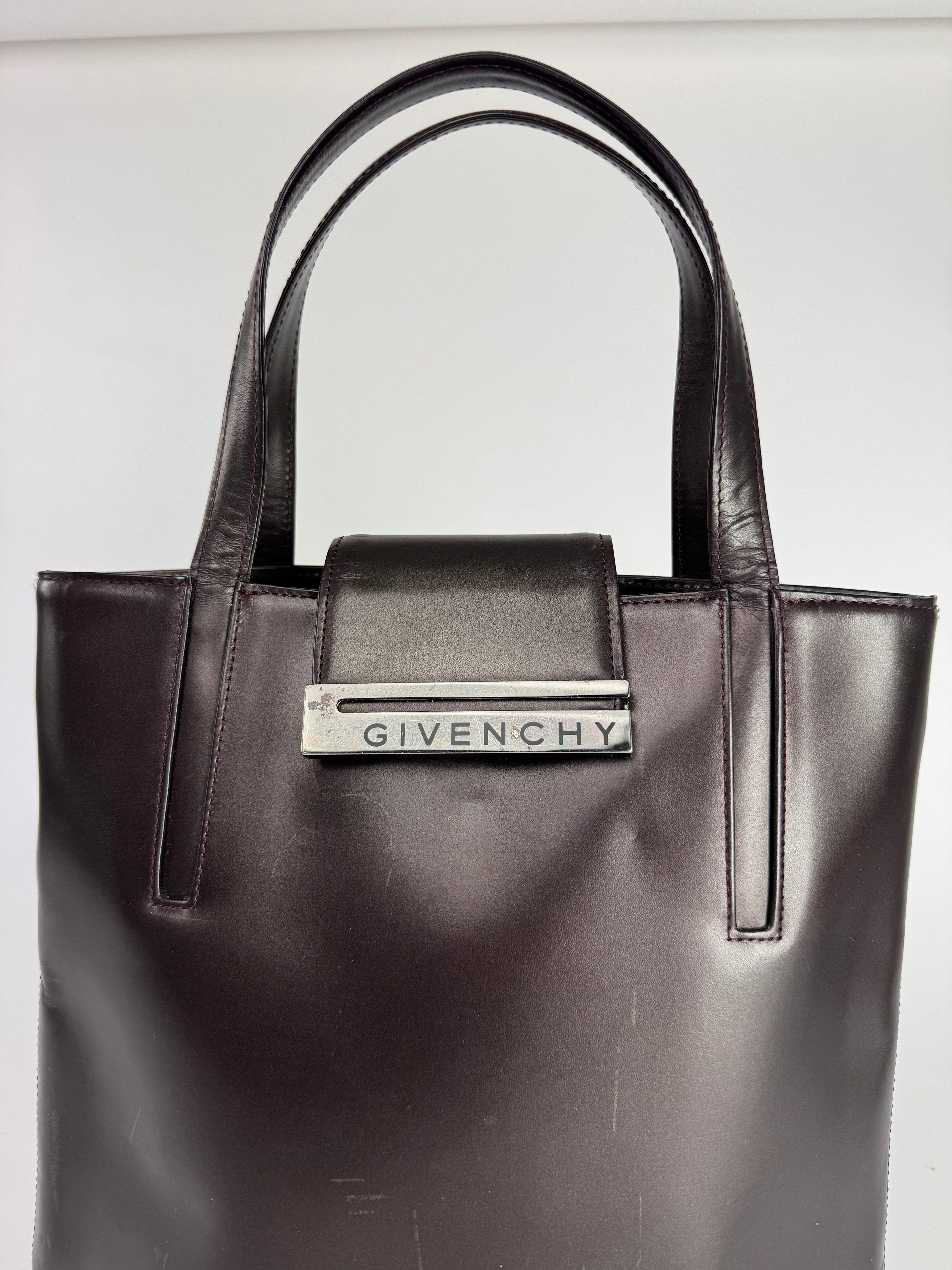 Givenchy Vintage Antigona Patent Leather Bag brown Size ONE SIZE - 9 Thumbnail
